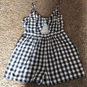 American Eagle printed ROMPER
